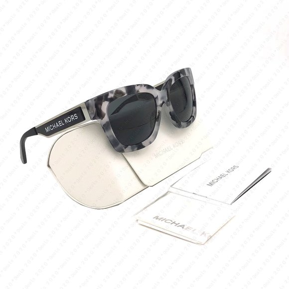 Michael Kors Berkshires MK2102 322387 54mm Grey Tortoise Sunglasses - Picture 1 of 11